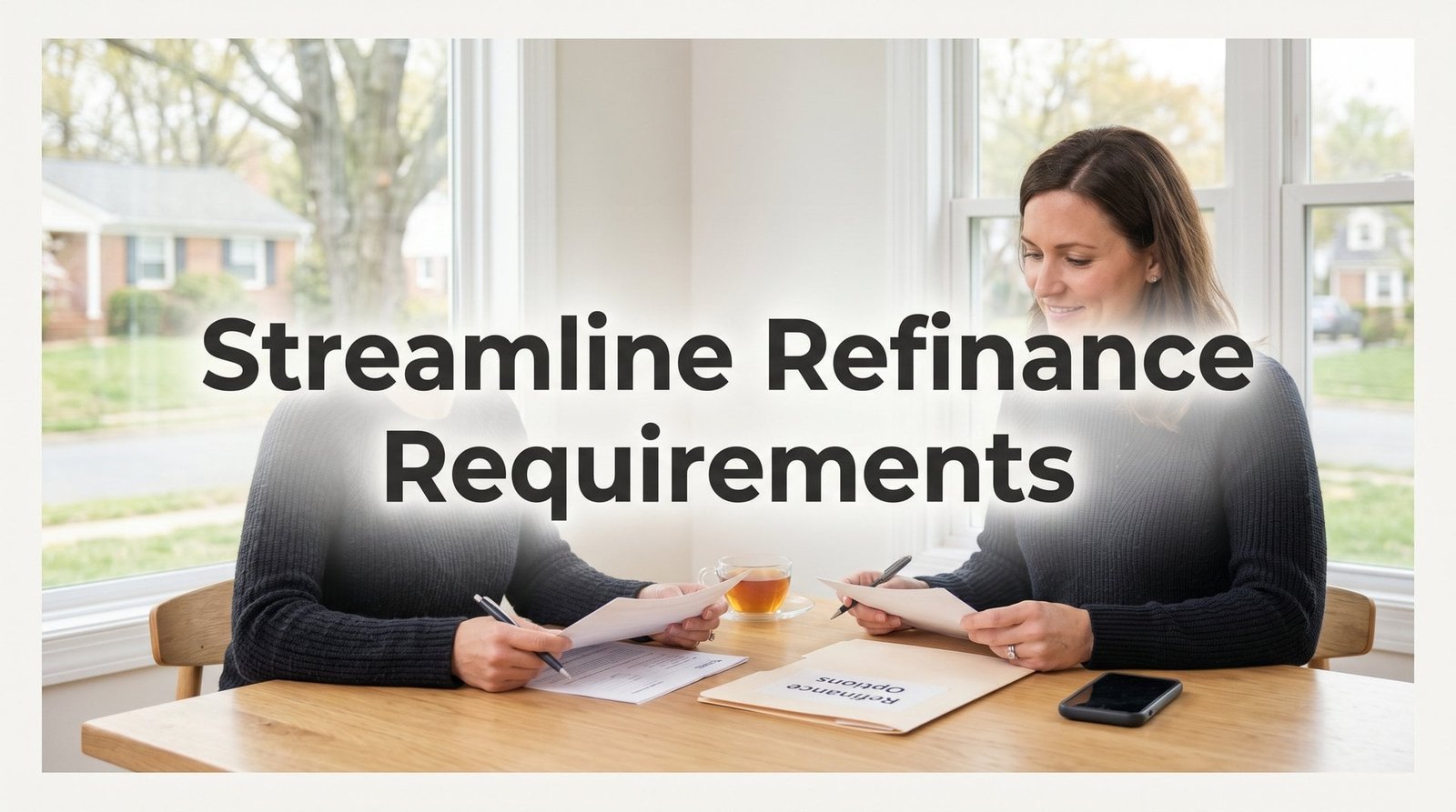 Streamline Refinance Requirements: What Virginia Homeowners Need to Know in 2026